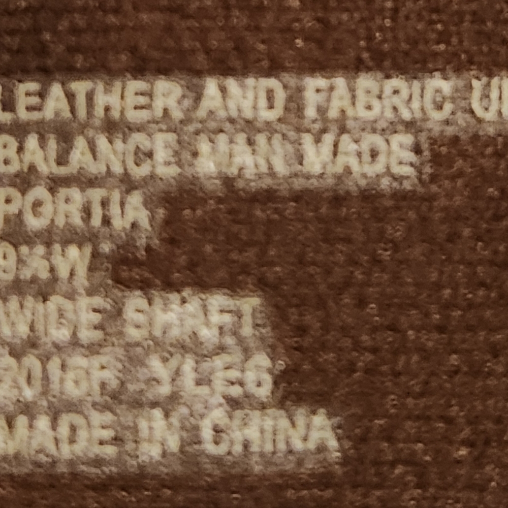Earth Origins Leather in Rich Brown and Soft Tan Trimmed In Dark Brown Suede. - Picture 4 of 8